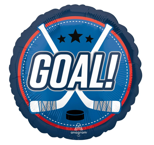Anagram Hockey 17 inch Foil Balloon 1ct