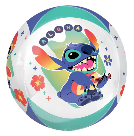 Anagram Lilo and Stitch 16 inch Orbz Foil Balloon 1ct