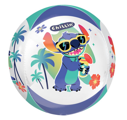 Anagram Lilo and Stitch 16 inch Orbz Foil Balloon 1ct