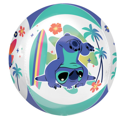 Anagram Lilo and Stitch 16 inch Orbz Foil Balloon 1ct