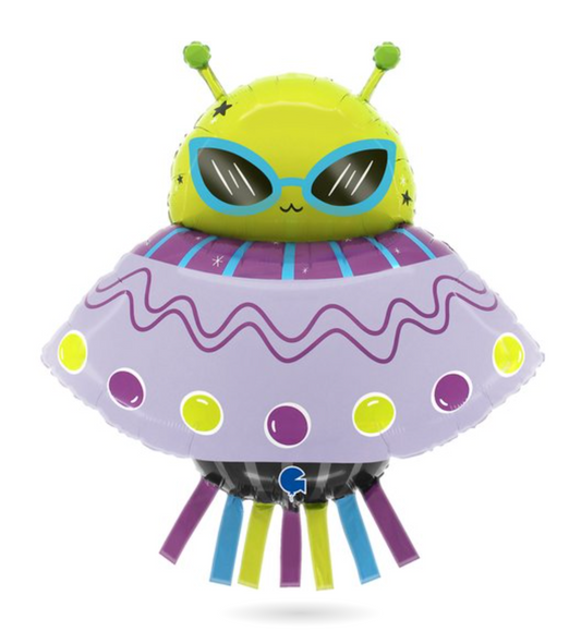 Grabo Funky Alien 29 inch Foil Balloon 1ct