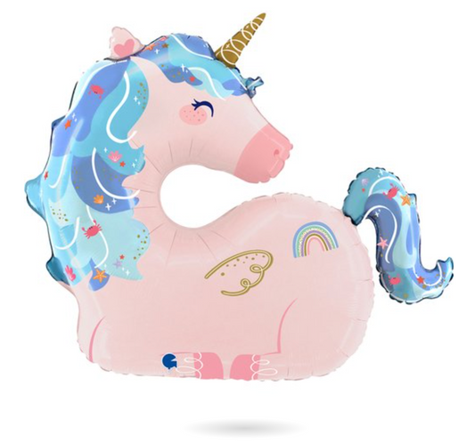 Grabo Pastel Unicorn 30 inch Foil Balloon 1ct