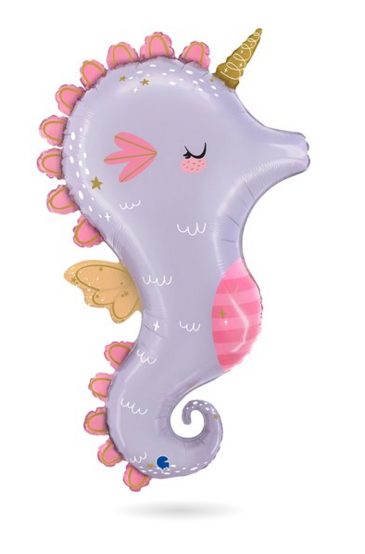 Grabo Magical Seahorse 36 inch Foil Balloon 1ct