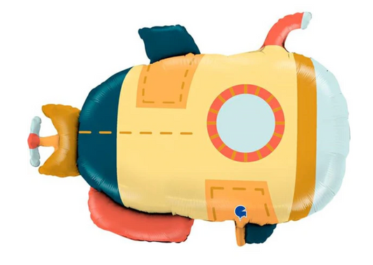 Grabo Submarine 24 inch Foil Balloon 1ct