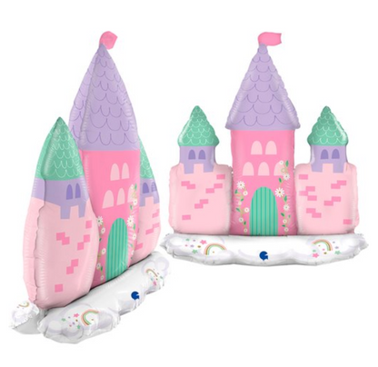 Grabo Magical Castle 30 inch Foil Balloon 1ct