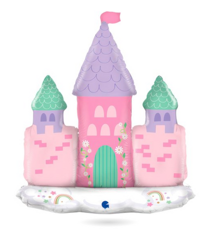 Grabo Magical Castle 30 inch Foil Balloon 1ct