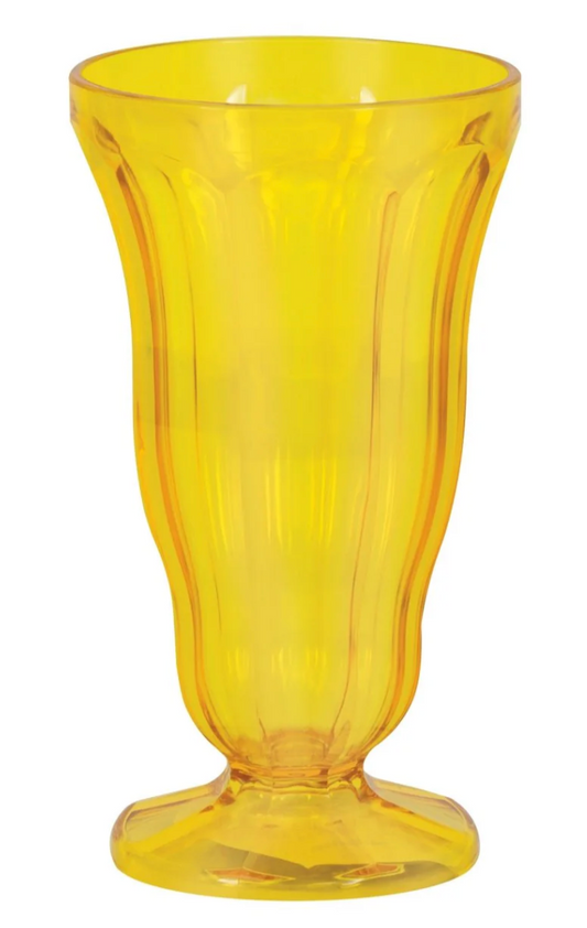 Yellow 15oz Ice Cream Cup