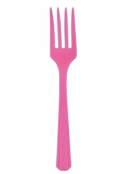 Tenedor de plástico Brht Pnk