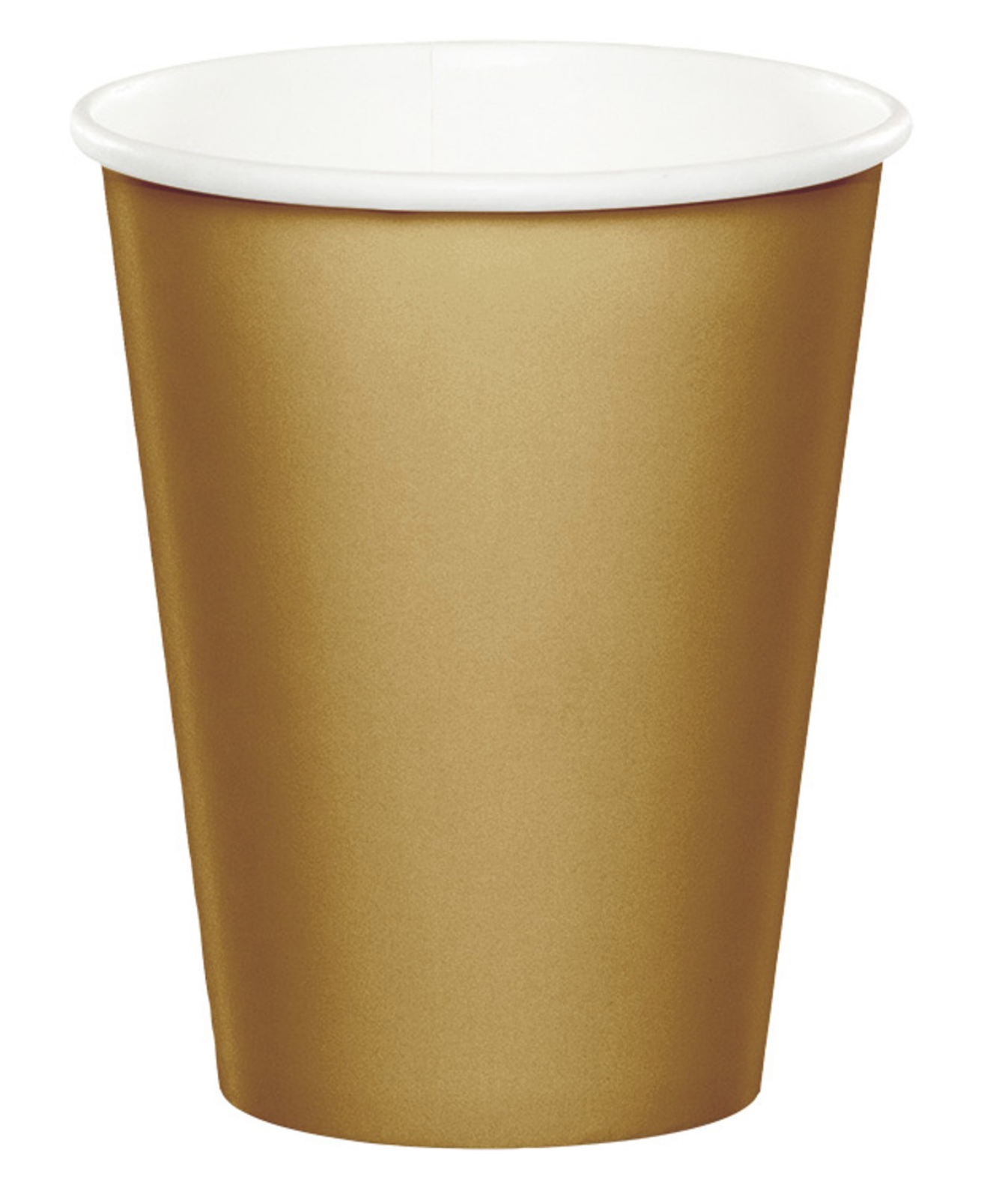 Gold Paper Cups 9 oz. 20 ct