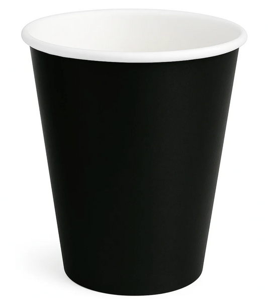 Black Paper Cups 9 oz. 20 ct