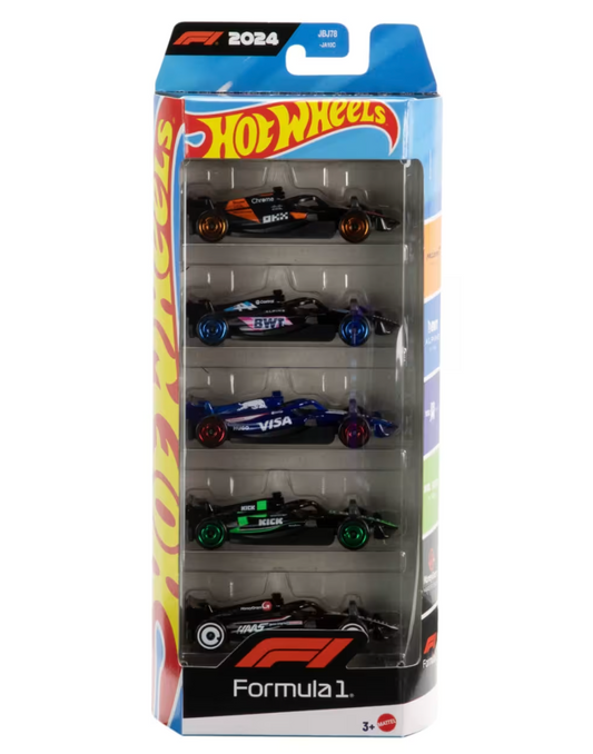 HOT WHEELS F1 Vehicle 5-Pack
