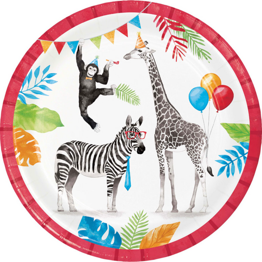 Animales de fiesta 10in 8ct