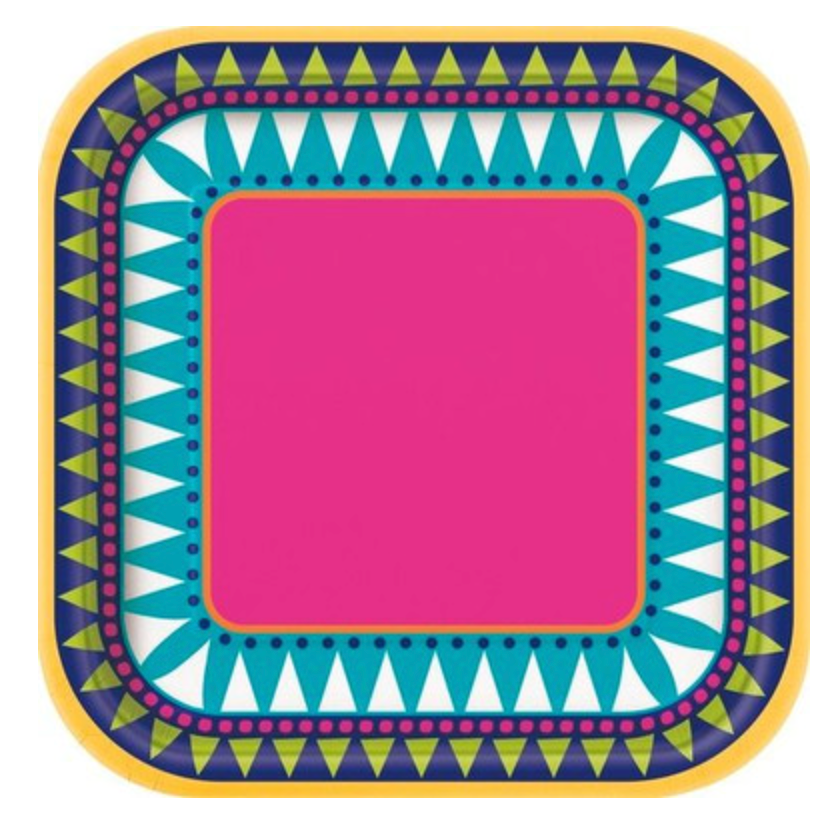 Boho Fiesta Small Plate 10ct