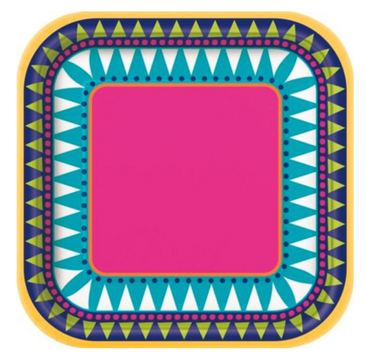 Boho Fiesta Small Plate 10ct