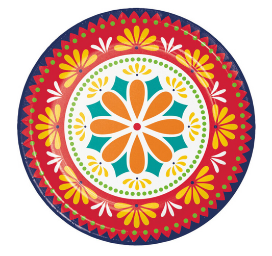 Fiesta Pottery Luncheon Plate 8ct