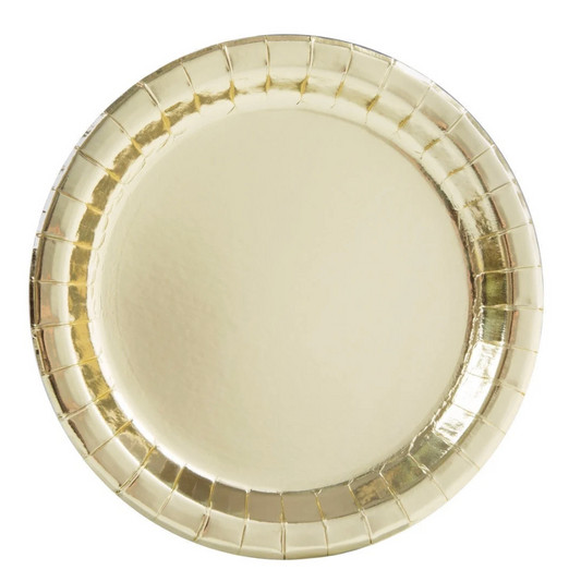 Gold Plate 9 inch 8ct