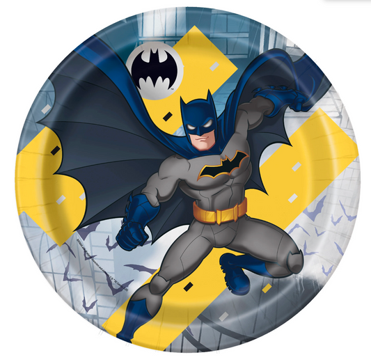 Plato de 8 Batman de 9 pulgadas