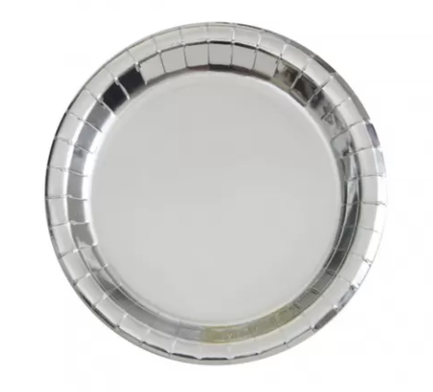Silver Plate 9 inch 8ct