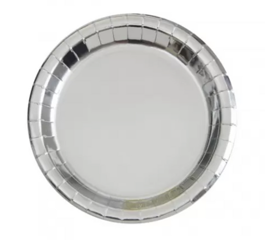 Silver Plate 9 inch 8ct