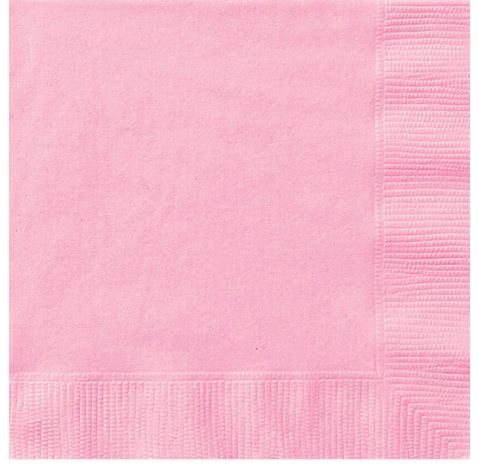 Lovely Pink Lunch Napkins 40 ct
