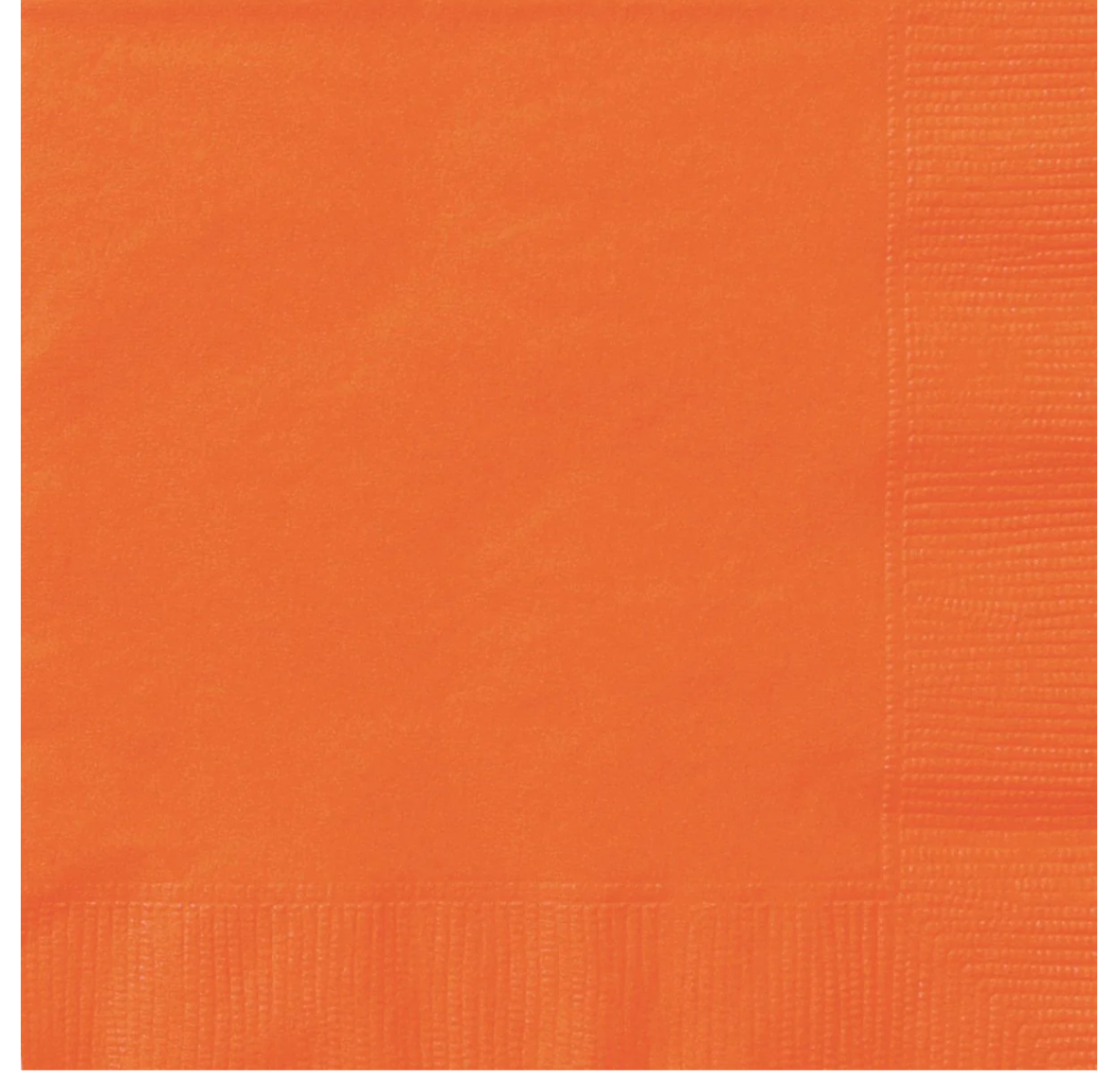 Pumpkin Orange Lunch Napkins 40 ct