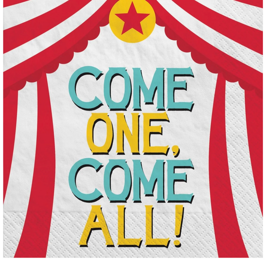 Carnival Luncheon Napkins 16ct