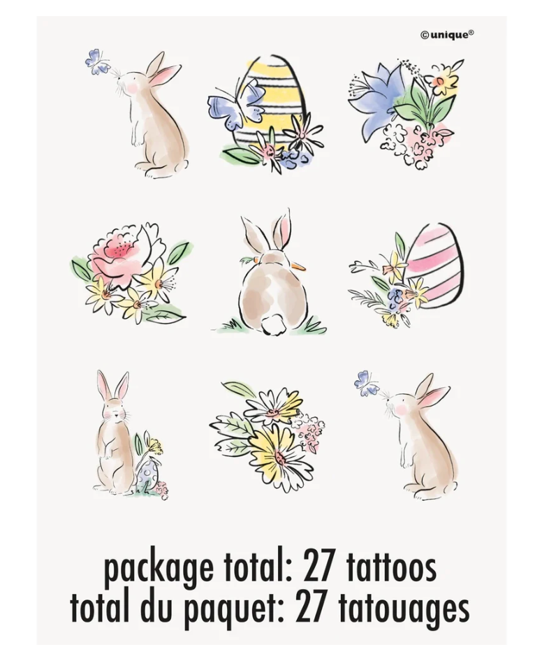 27 Daunty Easter Egg Decor Tattoos