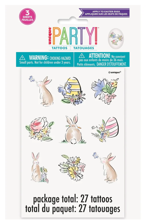 27 Daunty Easter Egg Decor Tattoos