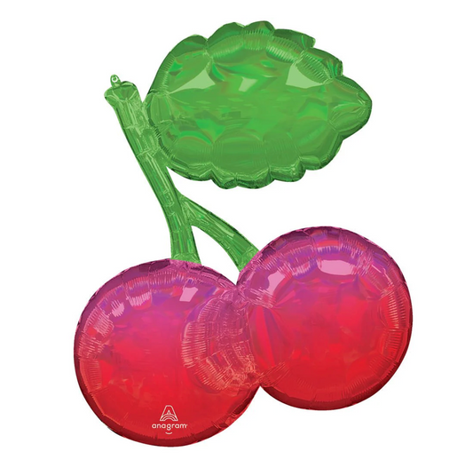 Anagram Cherries Fruity 30 inch Foil Balloon 1ct