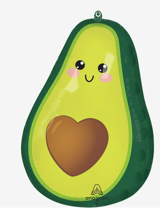 Anagram Avocado Food 24 inch Foil Balloon 1ct