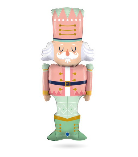 Grabo Pastel Nutcracker 42 inch Foil Balloon 1ct