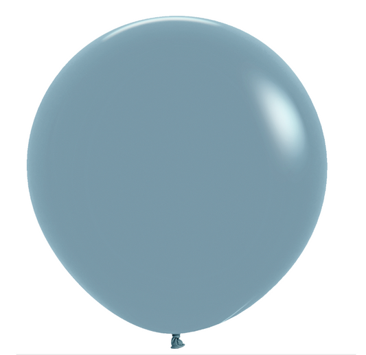 36 inch Sempertex Pastel Dusk Blue Latex Balloons 2ct