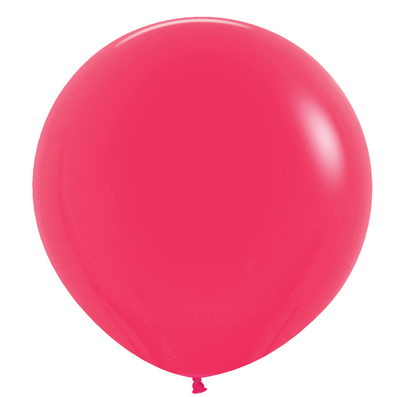 36 inch Sempertex Deluxe Raspberry Latex Balloons 2ct