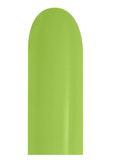 360 Sempertex Deluxe Key Lime Green Latex Balloons 50ct