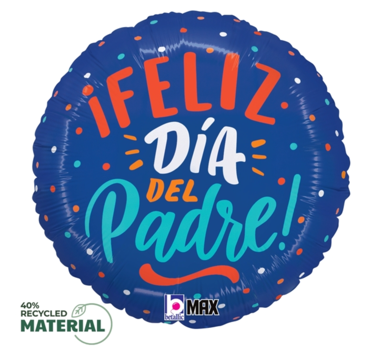 Betallic Feliz Dia Del Padre 18 inch Foil Balloon 1ct