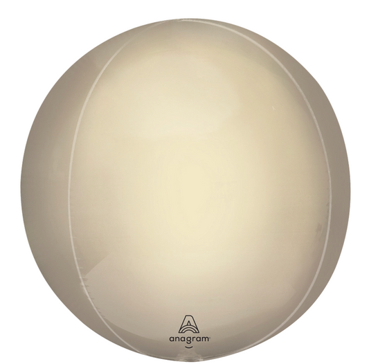 Anagram 16 inch Prosecco Satin Orbz Foil Balloon 1ct