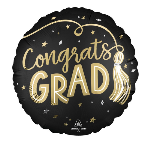 Anagram 18 inch Satin Twirling Foil Balloon 1ct