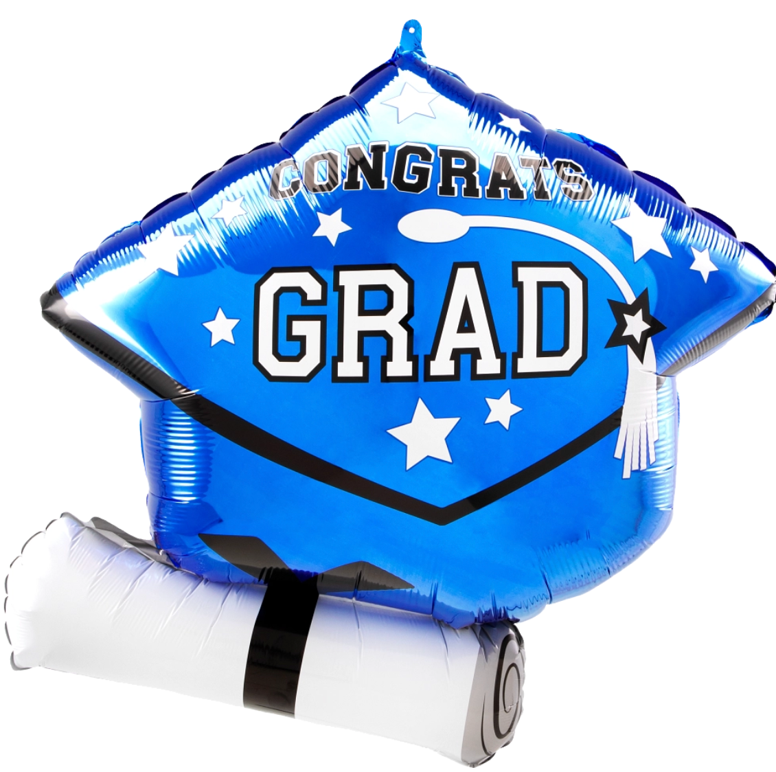 Anagram 25 inch Graduation Blue Congrats Foil Balloon 1ct