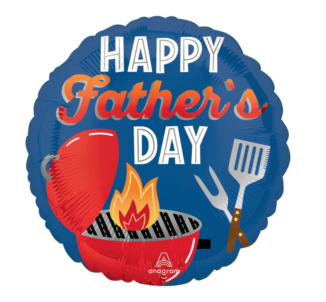 Anagram 17 inch Happy Fathers Day Grill-iant Dad Foil Balloon 1ct