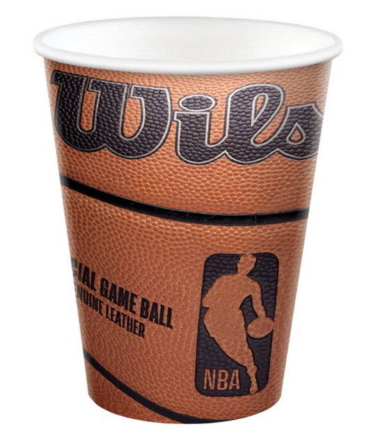NBA Wilson 9 oz Paper Cups 18ct