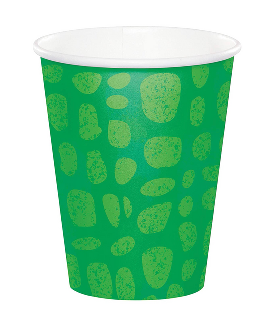 Alligator Party Hot & Cold Cup 9oz. 8ct