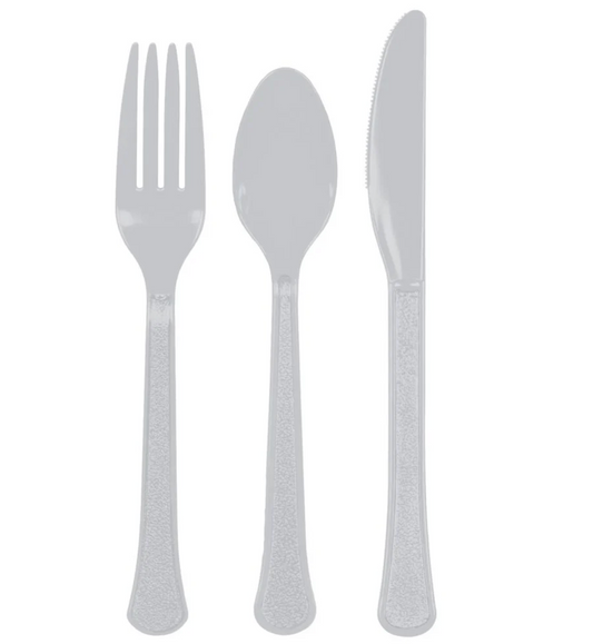Heavy Weight Assorted Cutlery Silver 24ct