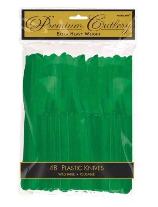 Emerald Green Knives 48ct