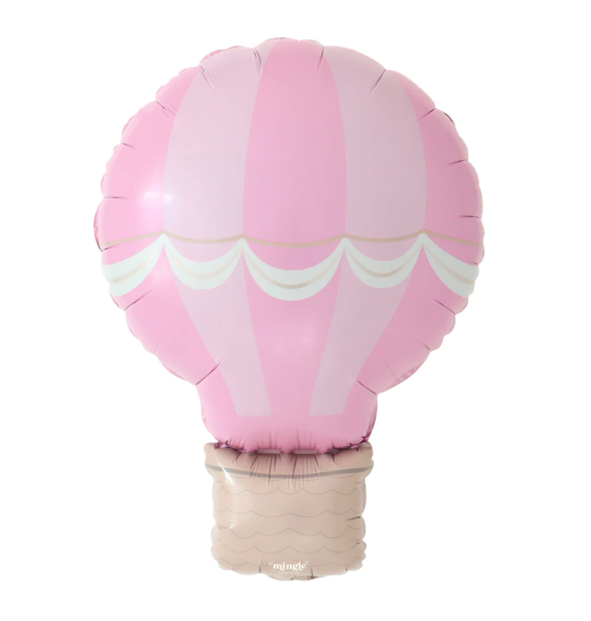 Mingle Balloon Co 19 inch Hot Air Balloon Foil Balloon 1ct