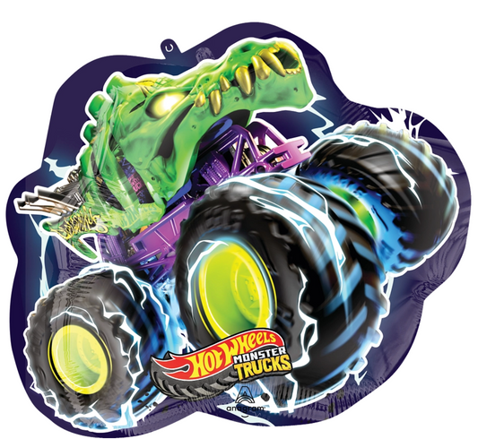 Anagram Hot Wheels Monster 23 inch Foil Balloon 1ct