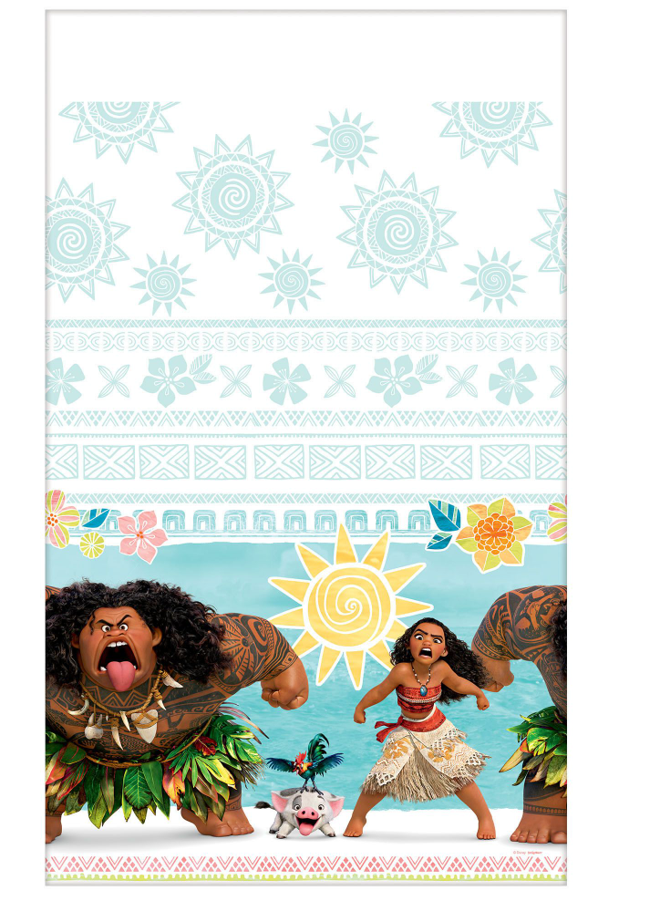Disney Moana Plastic Table Cover