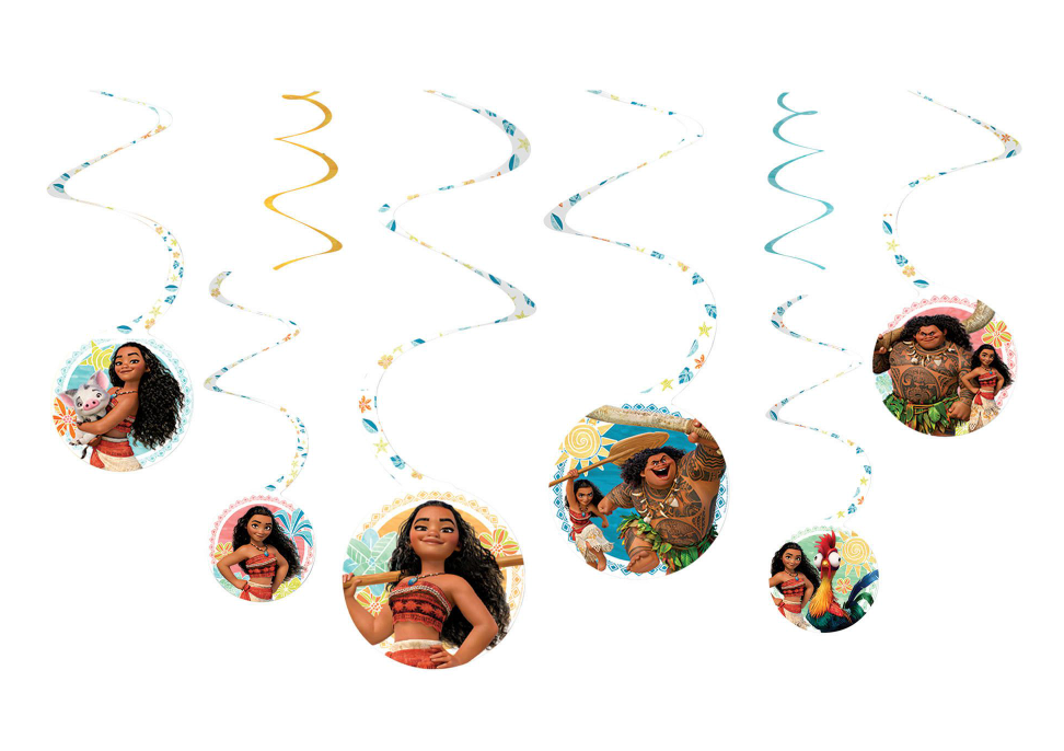 Disney Moana Moana Spiral Decorations