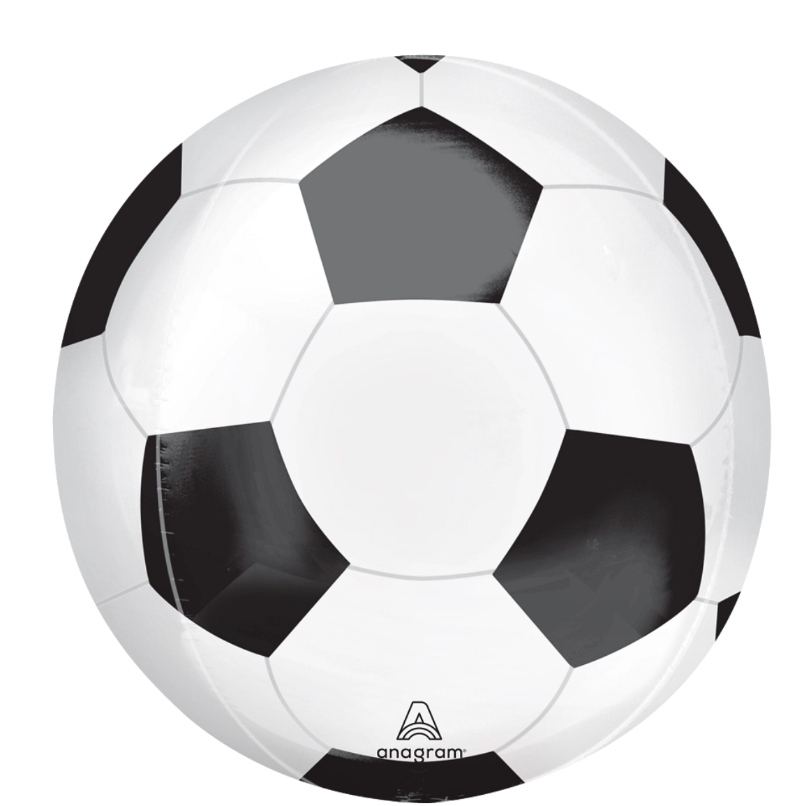 Anagram Soccer Ball Orbz 16 inch Foil Balloon 1ct