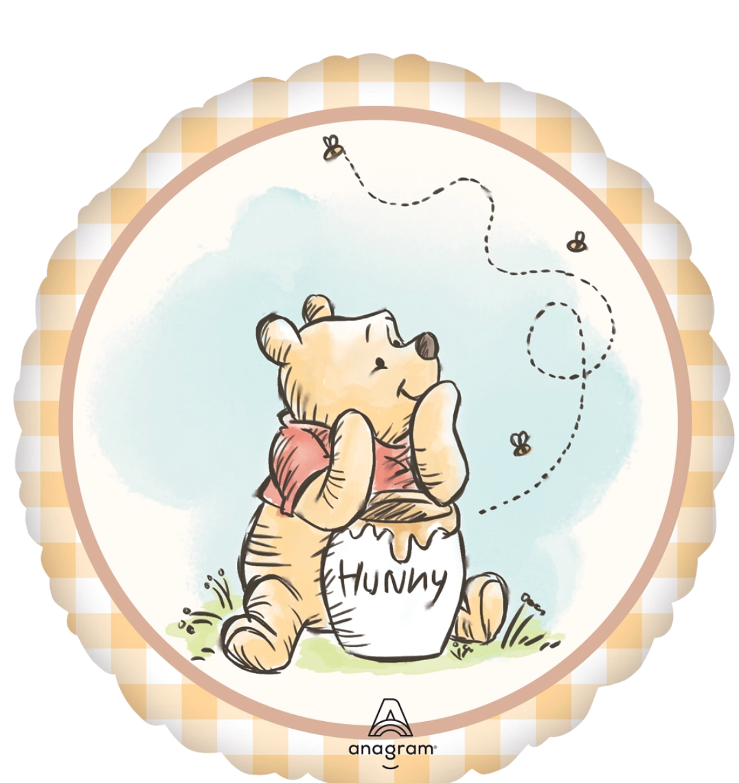 Anagram Winnie the Pooh 17 inch Foil Balloon 1ct