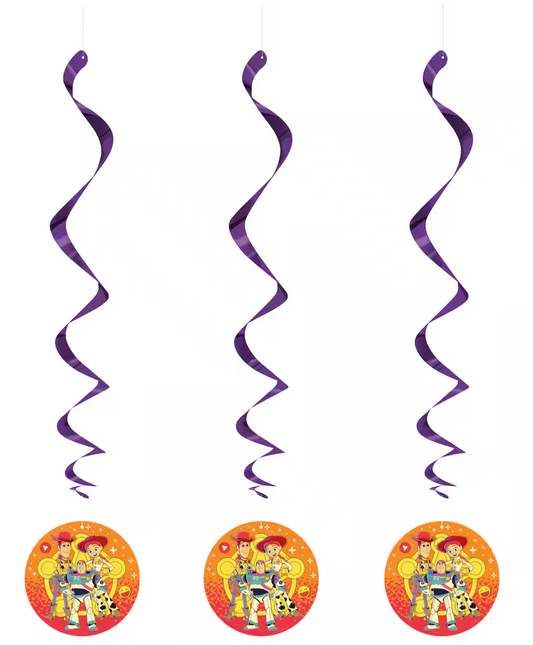 Toy Story 5 Hanging Swirl 26 inch 3ct